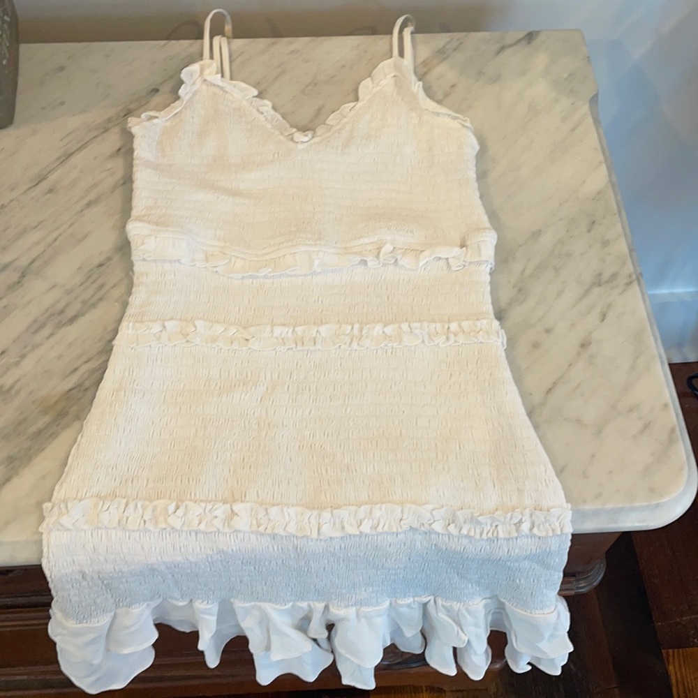 white dress